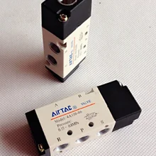 Airtac Соленоидный клапан управления воздухом 4A110-06 1/" BSP 1/8 дюймов 5 способ 2 Pos