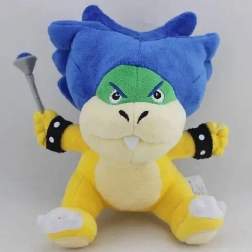 8in плюшевые игрушки Ludwig von Koopa Super Mario Bro Kooky vo самый старый лидер Koopalings|ludwig koopa|super mario