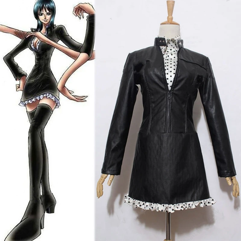 Full set ONE PIECE Cosplay Costume Nico Robin Wholesale Halloween Christmas Party costume