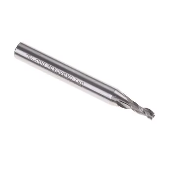 

3*6*8*52mm 3 Flute End Mill Straight Shank Cutter CNC Engraving Milling Tool