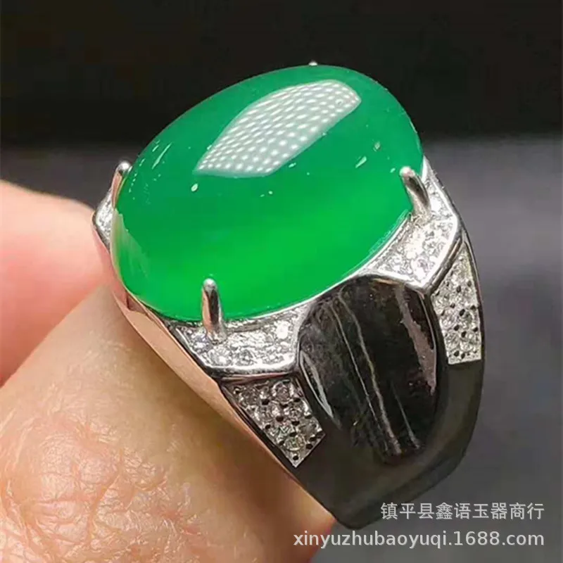 

2020 New Arrival Real Women Wedding Bands Anel Feminino Rose Manufacturers Wholesale Natural Agate Stone Emperor Man Ring