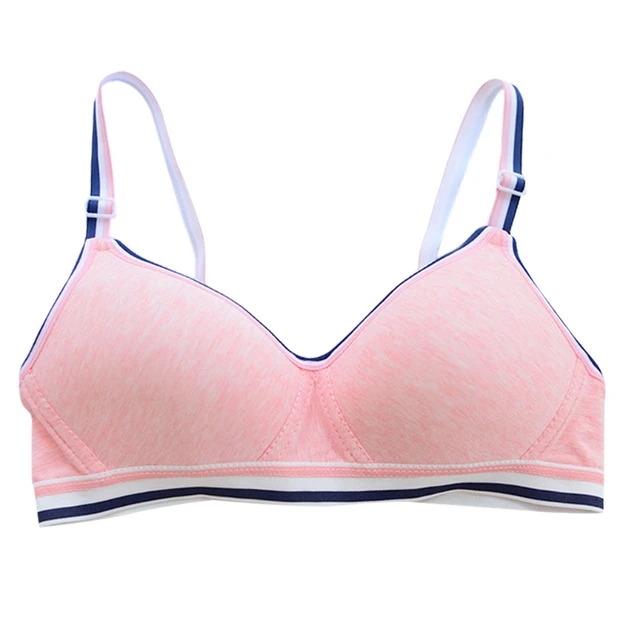 Young Girls Wireless Padded Bra Teenage Sport Underwear 12 18Y Smallin