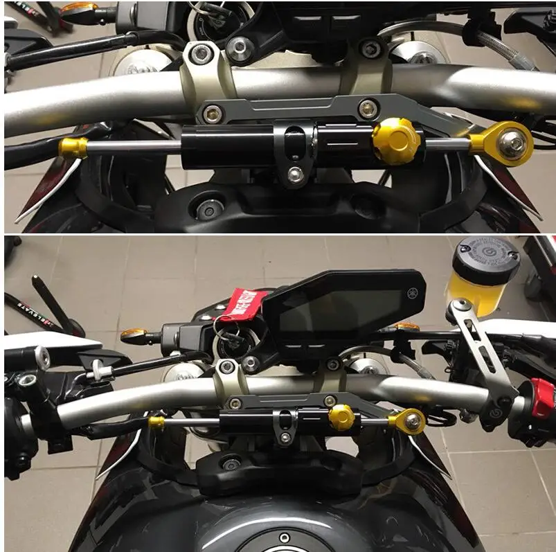 Для ЧПУ демпфер руля StabilizerLinear Обратный контроль безопасности для yamaha mt 07 kawasaki z1000