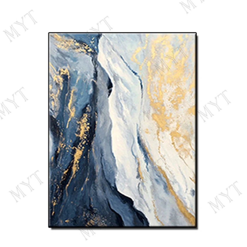 Günstige Handgemalte Wand kunst Bild Abstrakte blau wolke landschaft ölgemälde handmade für wohnzimmer schlafzimmer home decor kein gestaltet