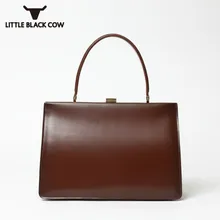 Женские кожаные сумки в стиле ретро, роскошные женские сумки, дизайнерские сумки высшего качества с верхней ручкой, женские модные деловые сумки