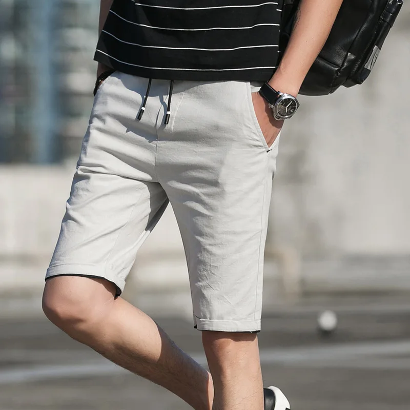 Хорошие шорты мужские модные мужские хлопковые шорты в повседневном стиле тонкие модные мужские пляжные шорты для бега шорты короткие однотонные