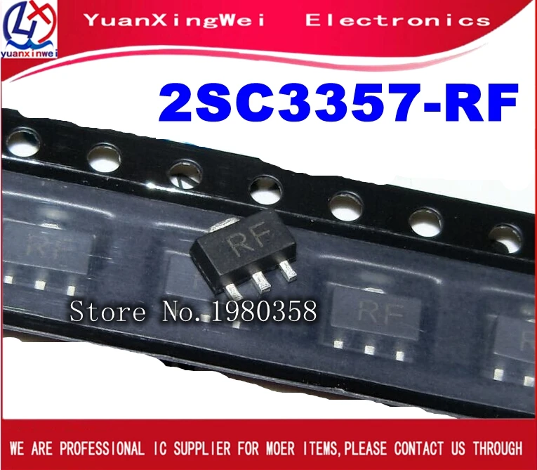 Aliexpress.com : Buy 100PCS 2SC3357 RF 2SC3357 RF SOT89 new original ...