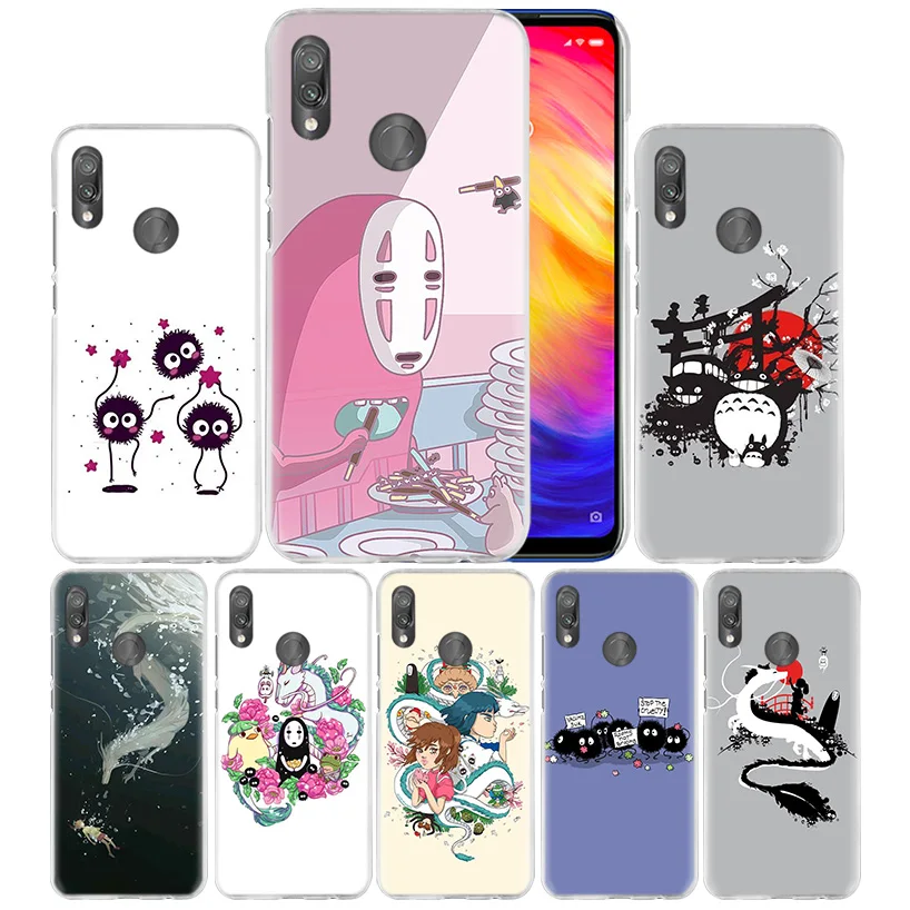 

Studio Ghibli Spirited Totoro Case for Xiaomi Redmi Go Note 7 6 6A Pro S2 5 5A 4X Mi A1 A2 9 Mix 3 5G 8 lite F1 Hard Phone Cover