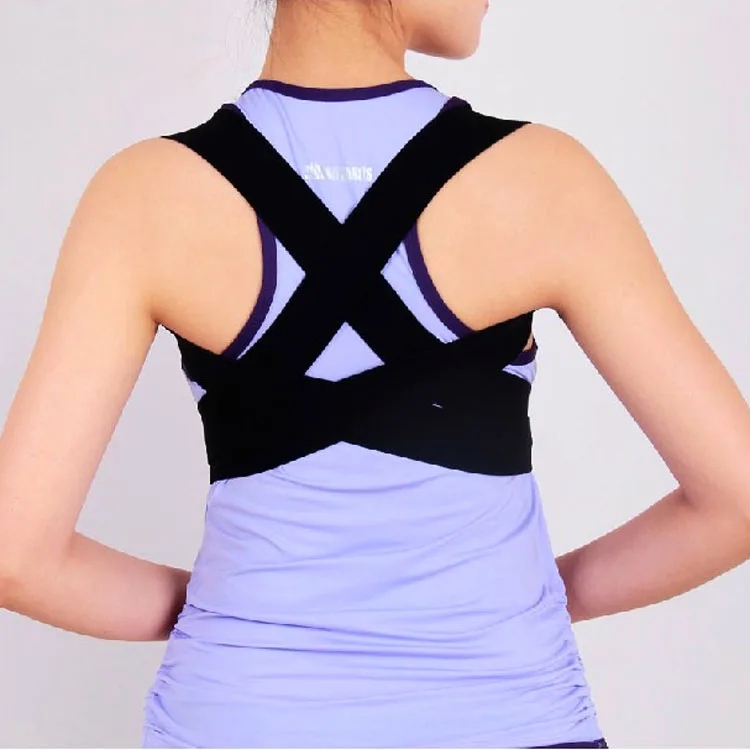 Elastic Back Shoulder Posture Corrector Orthosis Support Kyphosis