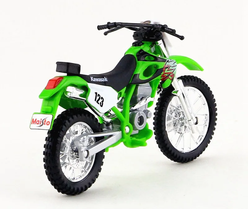 Maisto 1:18 игрушечный мотоцикл имитация мотоцикла из сплава KLX250SR модели мотоцикла детские игрушки