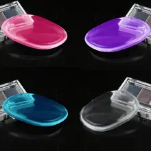 500 шт./лот, Цветной силиконовый спонж-блендер, силиконовый спонж для макияжа, спонж для жидкого тонального крема BB