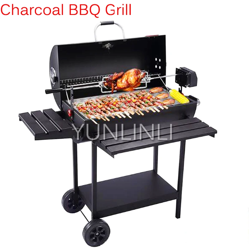 Charcoal BBQ Grill Household More Than 5 Person Large Capacity Outdoor