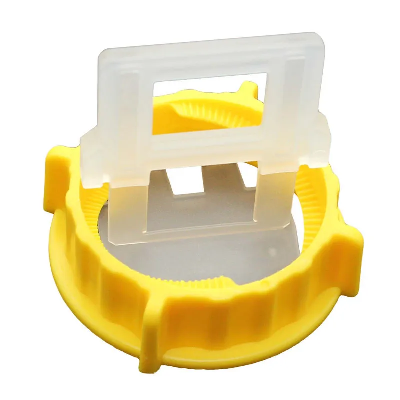 

50pcs Plastic Tile Flat Leveling System Wall Floor Pad Spacers Strap Tool Device