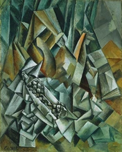 Abstract canvas painting still life picture carton portrait poster Still Life with Liqueur Bottle by Pablo Picasso modern art duchting hajo pablo picasso