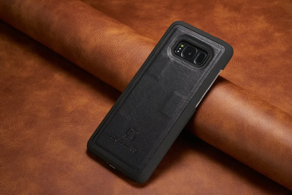 4 цвета кошелек Винтаж кожаный чехол для Samsung Galaxy S8 мульти-функциональный 8 слотов для карт чехол на магните чехол с откидной крышкой для S8 плюс