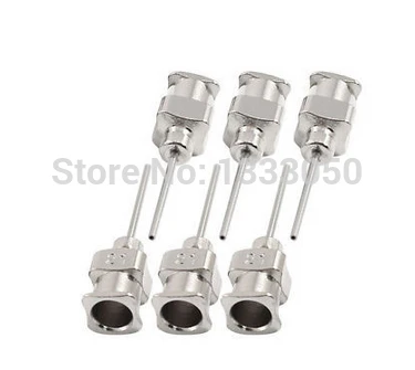 

6 Pcs 1 2" Tip Length Stainless Steel 21ga Dispensing Needles Tips