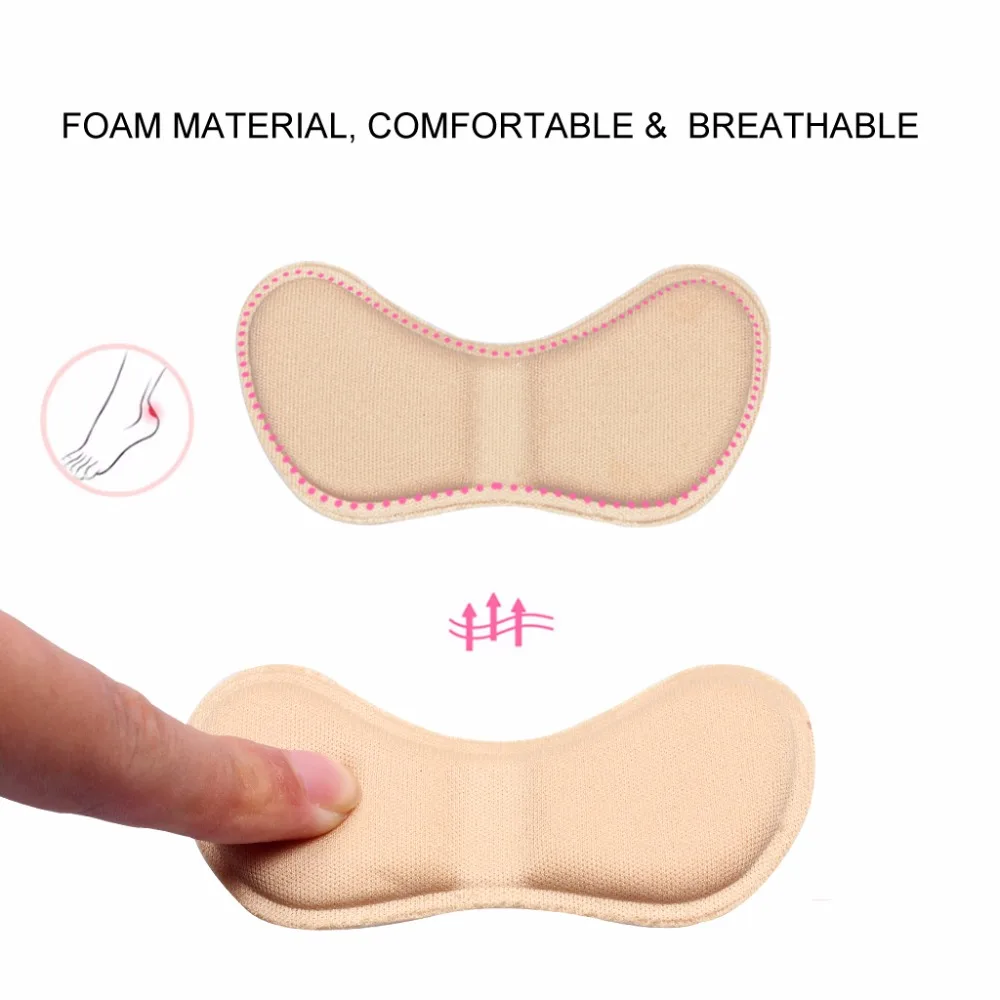 Pair of Self-adhesive Heel Pads Thickening & Soft Foam Foot Care Protector Tool (3)