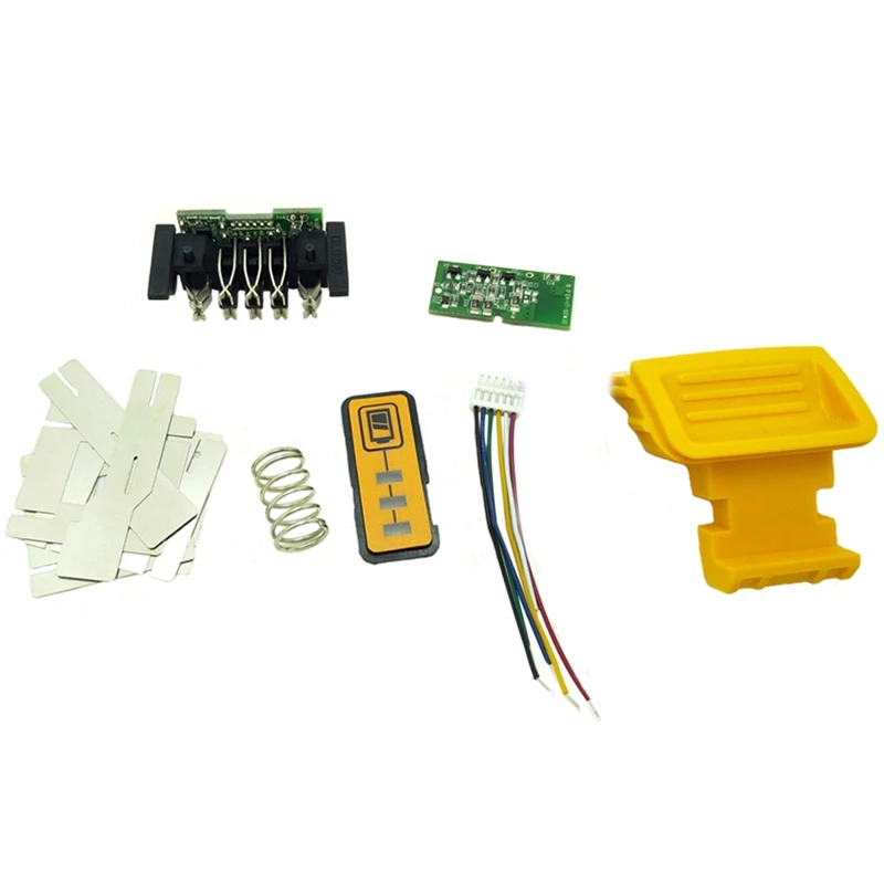 For Dewalt 18V 20V Battery Replacement Plastic Case 3.0Ah 4.0Ah DCB201,DCB203,DCB204,DCB200 Li-Ion Battery Cover Parts #8 For Dewalt 18V 20V Battery Replacement Plastic Case 3.0Ah 4.0Ah DCB201,DCB203,DCB204,DCB200 Li-Ion Battery Cover Parts #8