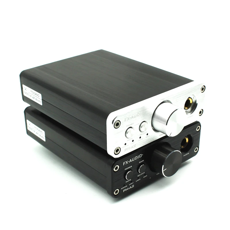 FX-AUDIO PH-A2 MINI HIFI audio amplifiers Desktop Portable Headphone Amplifier OPA2604AP TPA6120 AMP amplificador audio