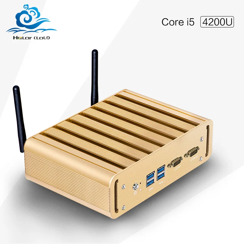 Lowest Price Hot mini desktop computer Core I5 4200U fanless thin client windows10 barebone pc support performance 3D graphics USB3.0 Wifi Lowest Price Hot mini desktop computer Core I5 4200U fanless thin client windows10 barebone pc support performance 3D graphics USB3.0 Wifi