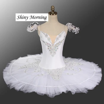 

Professional Ballet Tutu White Swan Lake Ballet Tutu Costume Nutcracker Snow Queen Ballerina Princess Aurora in Act II Coppelia