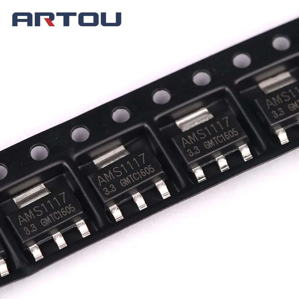 20PCS AMS1117 3.3V LM1117 1117 3.3V 1A Voltage Regulator-in Integrated ...