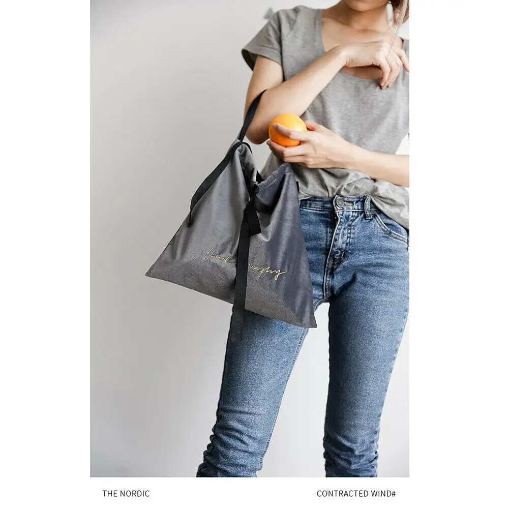 Модная Портативная термоизолированная охлаждающая водонепроницаемая сумка для пикника - Цвет: Серый