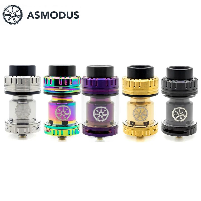 

Original asMODus Voluna v2 RTA Tank 3.2ml Electronic Cigarette Vape Atomizer With Lego-like Dual Posts Build Deck Vaporizer