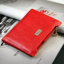 2016 Top Mode Sac À Main En Cuir Pour Femmes Portefeuille Femelle Carte Porteurs Glissière Porte-Monnaie Haute Qualité Court Conception Femmes Portefeuilles