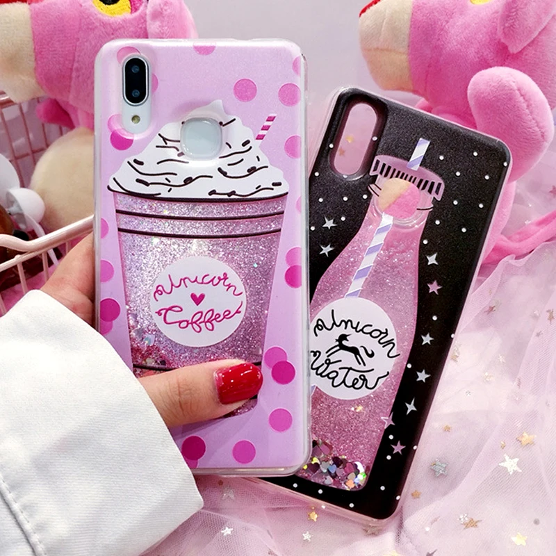 

Ollivan Glitter Liquid Quicksand Phone Case for Xiaomi Redmi Note 6 Pro Silicone Soft TPU Phone Case on Redmi 6 6a 6 Pro Cases