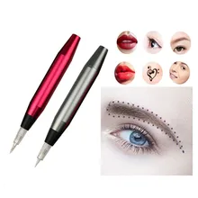 Тату-машинки, электрическая татуировка, поворотная ручка, мини машина для домашнего использования, боди-арт, макияж, Перманентный Набор для бровей, дропшиппинг# ZC