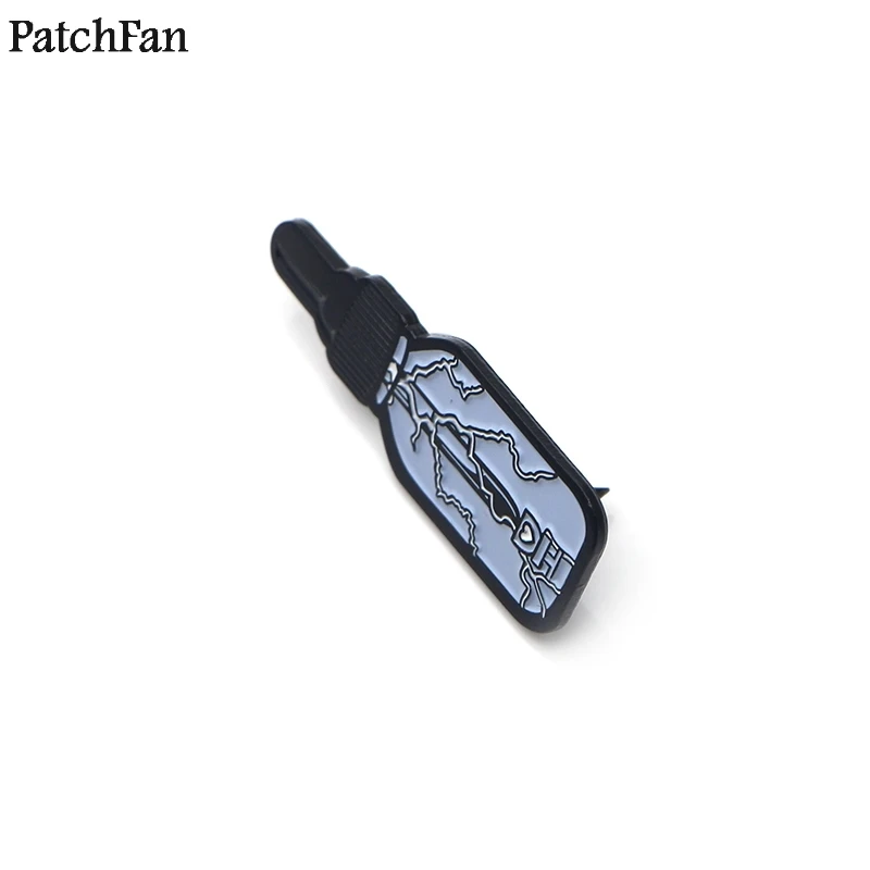 20 шт./лот Patchfan барное освещение цинк значки в виде галстука футболки значки Сумка Одежда рюкзак броши для обуви значки медали diy подарки A1801