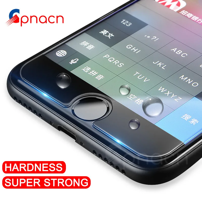Goedkoop GPNACN 2.5D 9 H Gehard Glas Voor iPhone 7 Plus 6 6 s Plus 8X10 Anti Shock screen Protector Voor iPhone 8 Plus 7 6 6 s Plus Film