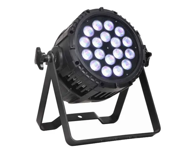 

6PC Promote the new waterproof lamp with DMX, 18 high full-color waterproof lamp