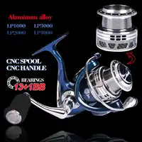 Karpfen Spinning Angeln Reel Max Drag 18 KG Metall Spule Spinning Reel 13 + 1BB Süßwasser Boot Felsen Rad Angeln angelgerät