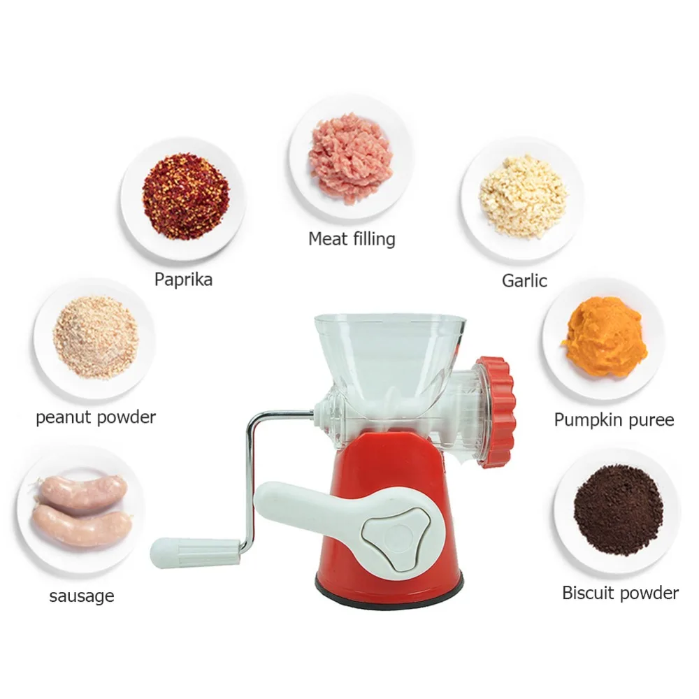 

Protable Manual Vegetable Chopper Shredder Multifunction Food Processor Household Meat Machine Crusher Blender Kitchen Tool