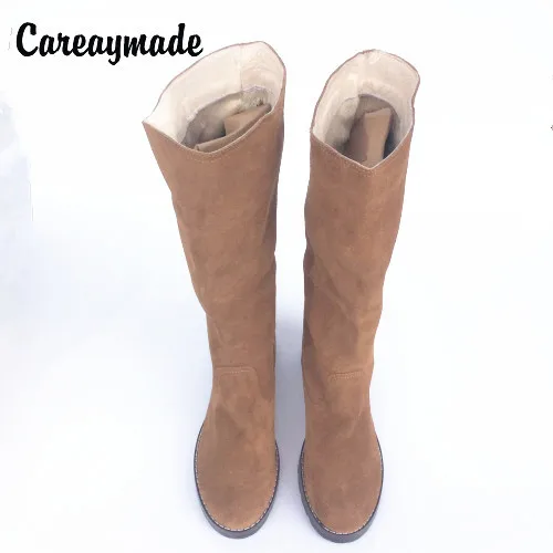Careaymade/новые зимние теплые мягкие кашемировые женские Ботинки Martin на толстой