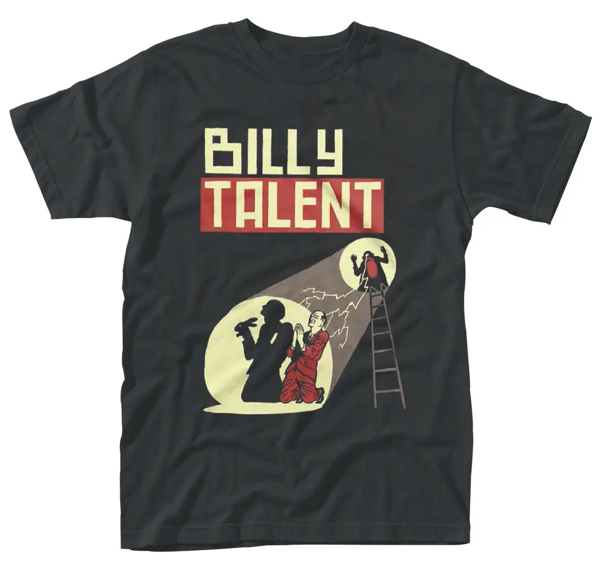 Футболка Billy Talent 'spotlight ' Neuf et officielMens хлопковая футболка|Футболки| |