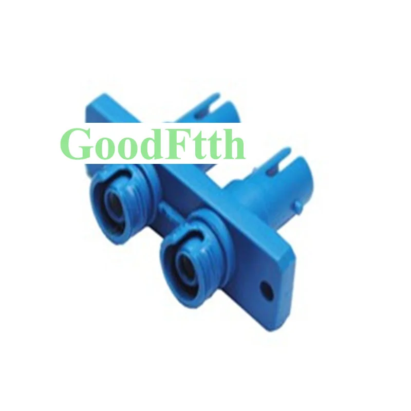 

GoodFtth Hybrid Fiber Adaptor Adapter Coupler ST-FC FC-ST Duplex Blue Plastic