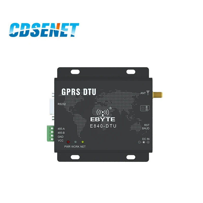 Модуль приемопередатчика GPRS RS232 RS485 GSM беспроводной передатчик CDSENET E840-DTU четырехдиапазонный 850/900/1800/1900 МГц Модуль приемопередатчика GPRS RS232 RS485 GSM беспроводной передатчик CDSENET E840-DTU четырехдиапазонный 850/900/1800/1900 МГц