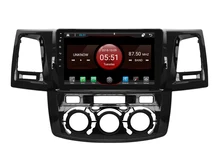 64 GB rom 8 core Android 8.1.2 auto GPS per TOYOTA Hilux 2012 MT touch screen radio DSP stereo di navigazione carplay multimedia FM