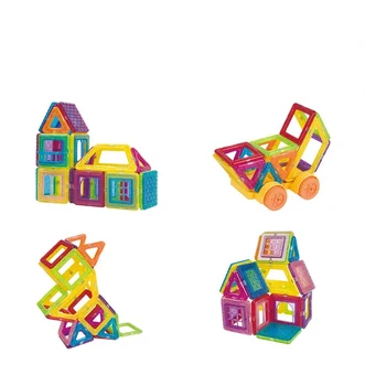 

Mini Designer Set Magnetic Building Blocks Educational Magnetic Tiles Kit Magnetic Construction shapes Toy Set For Kids Gift