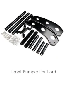 Racing Car modification Front Bumper For- Ford Mustang Black color TT101372