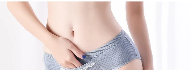 Менструальные трусики физиологические брюки герметичные женское нижнее белье период хлопок дышащие трусики с высокой талией теплое женское белье