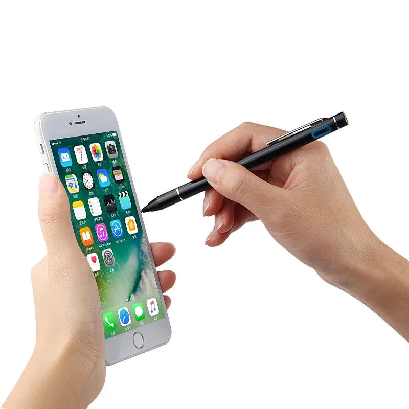 

Active Pen Capacitive Touch Screen pen For Apple iPhone X XS Max 8 Plus 7 6 S 6s plus 8plus 5S SE 5C Stylus Mobile phone Case