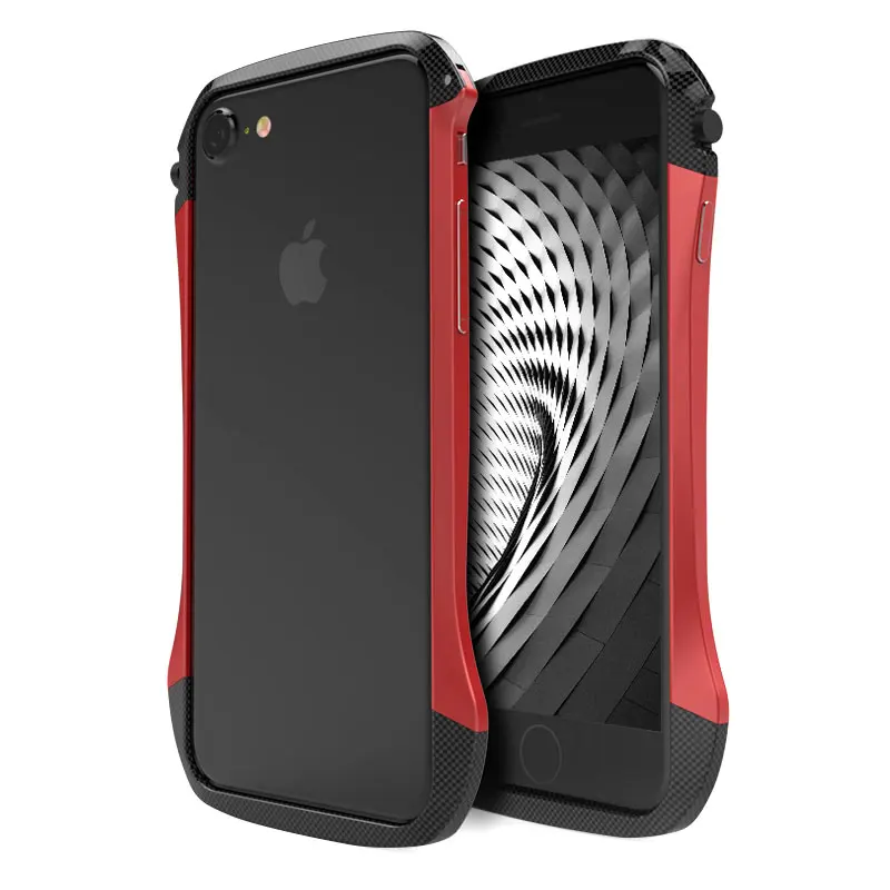 Роскошный металлический каркас чехол для iPhone 7 Plus ультра тонкий бампер 6 6s