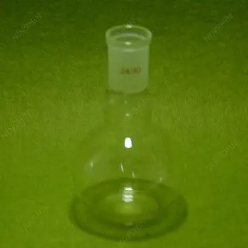 

150ML,1-Neck,24/40,Plat Bottom Glass Flask,Lab Chemistry Reaction Flask