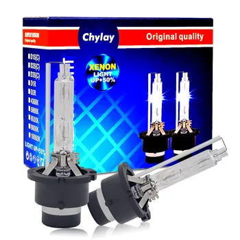 

2Pcs D2S Xenon D2C D2R 55W Bulbs for Car Headlight Chylay Brand High Quality HID Bulb with Metal Bracket 4300k 6000k 8000k