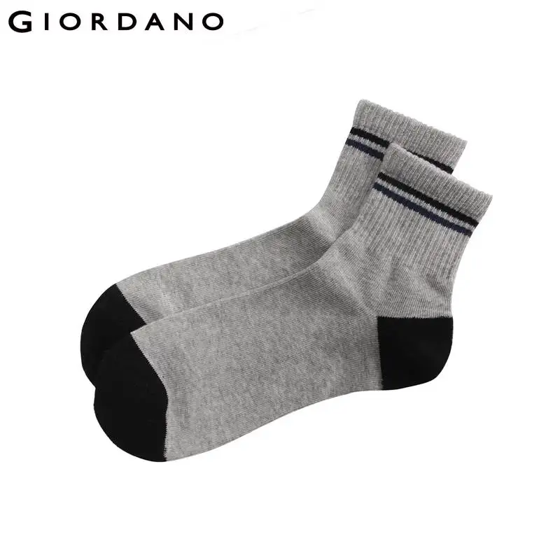 Giordano три пары мужских носков из натурального хлопка имеют множество вариантов