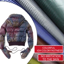 Размер 100 см* 150 см набивная полиэфирная ткань для пуховиков/ткань для пуховиков с принтом/ткань для пуховиков из полиэстера